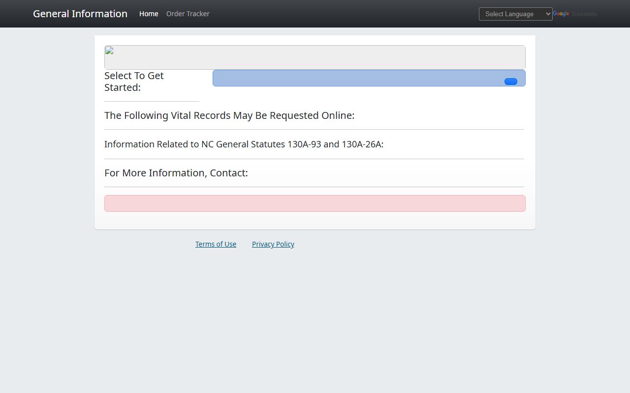 Beaufort County birth records online ordering portal