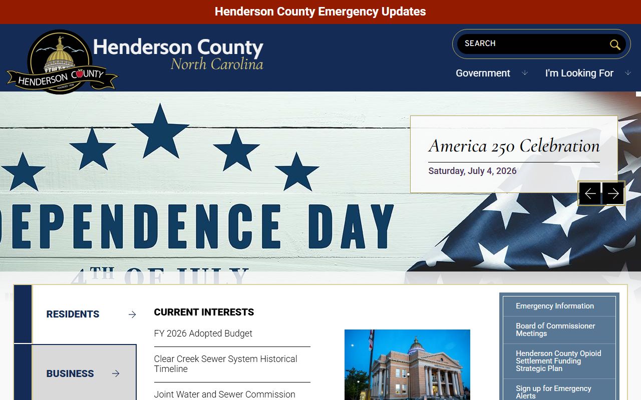 Henderson County birth records government website